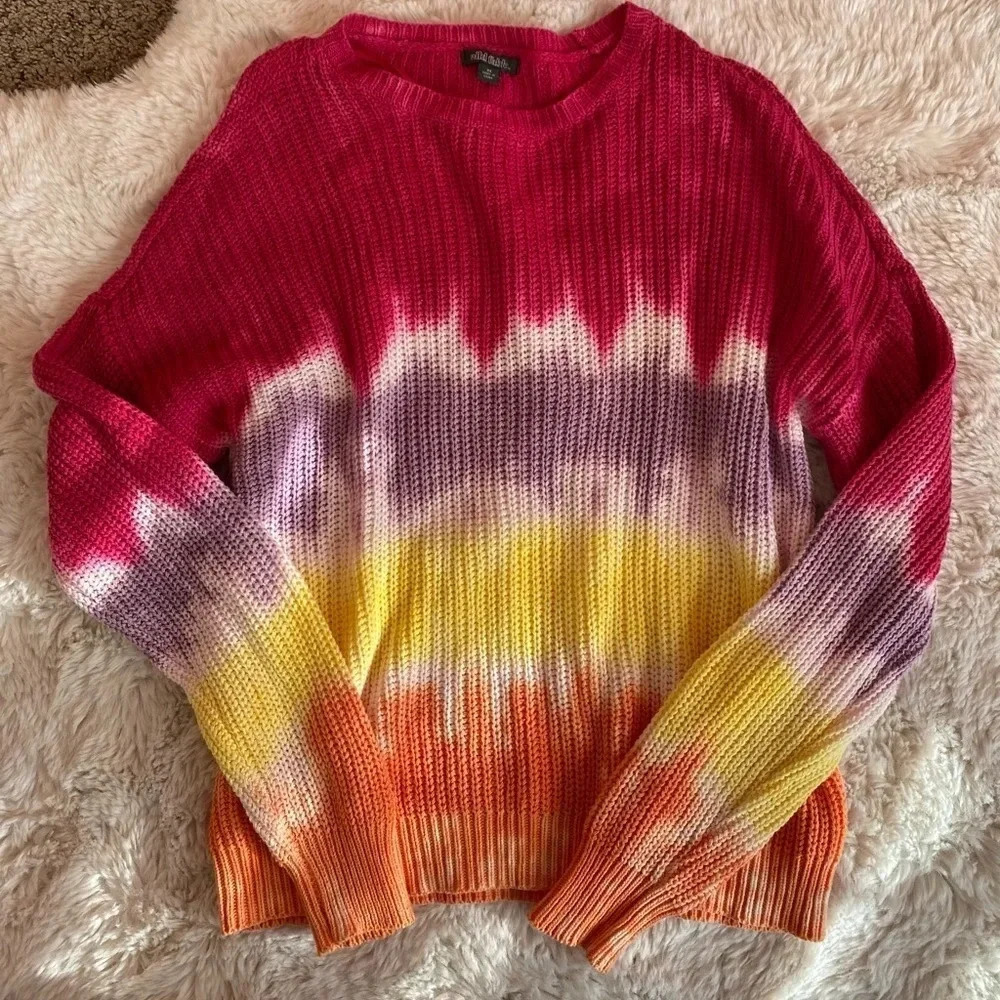 Wild Fable target Small multicolored knit sweater size extra small